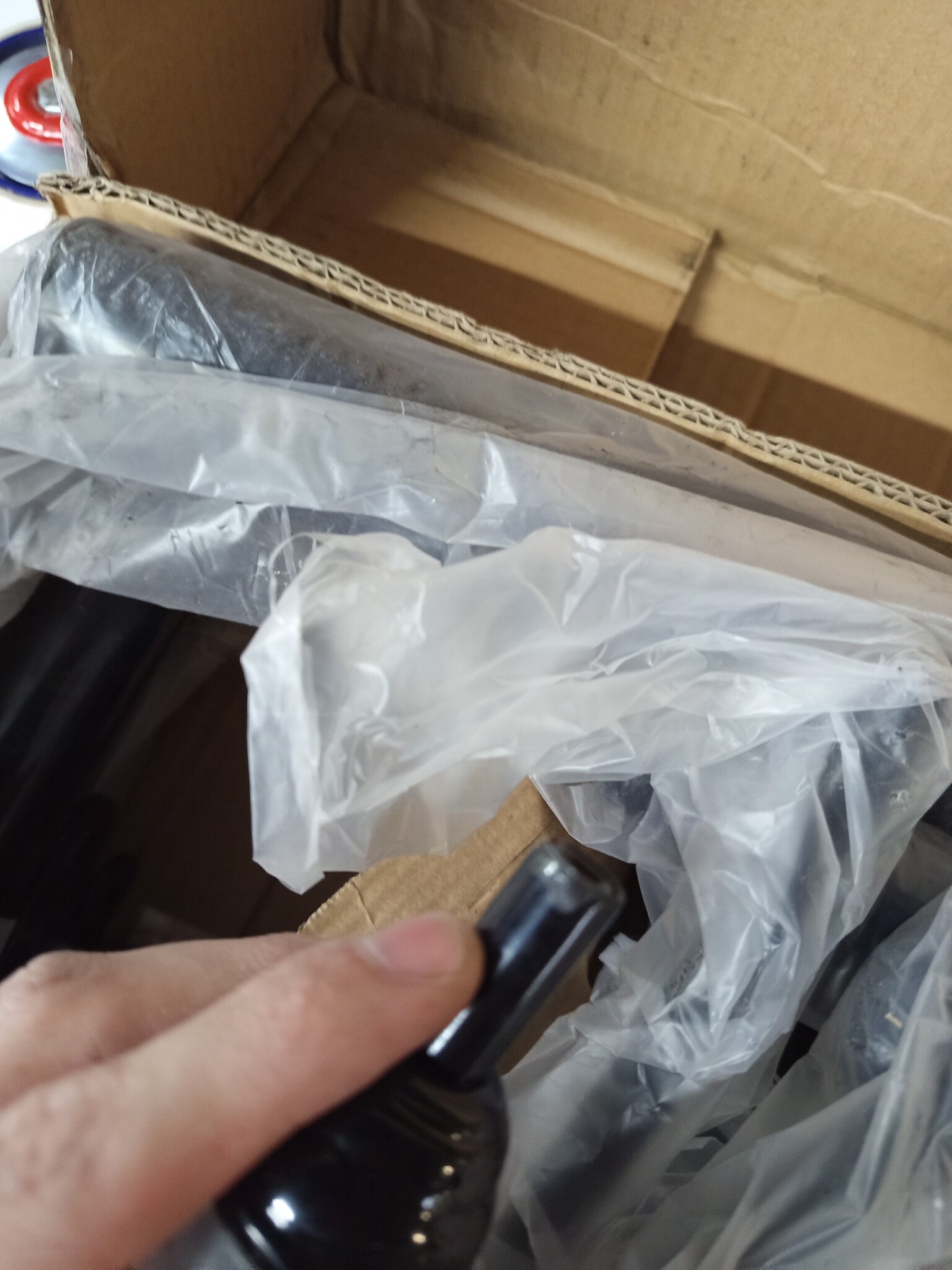 VidaXL Bedframe 160x200 Zwart - Beschadigd - 55% Korting!