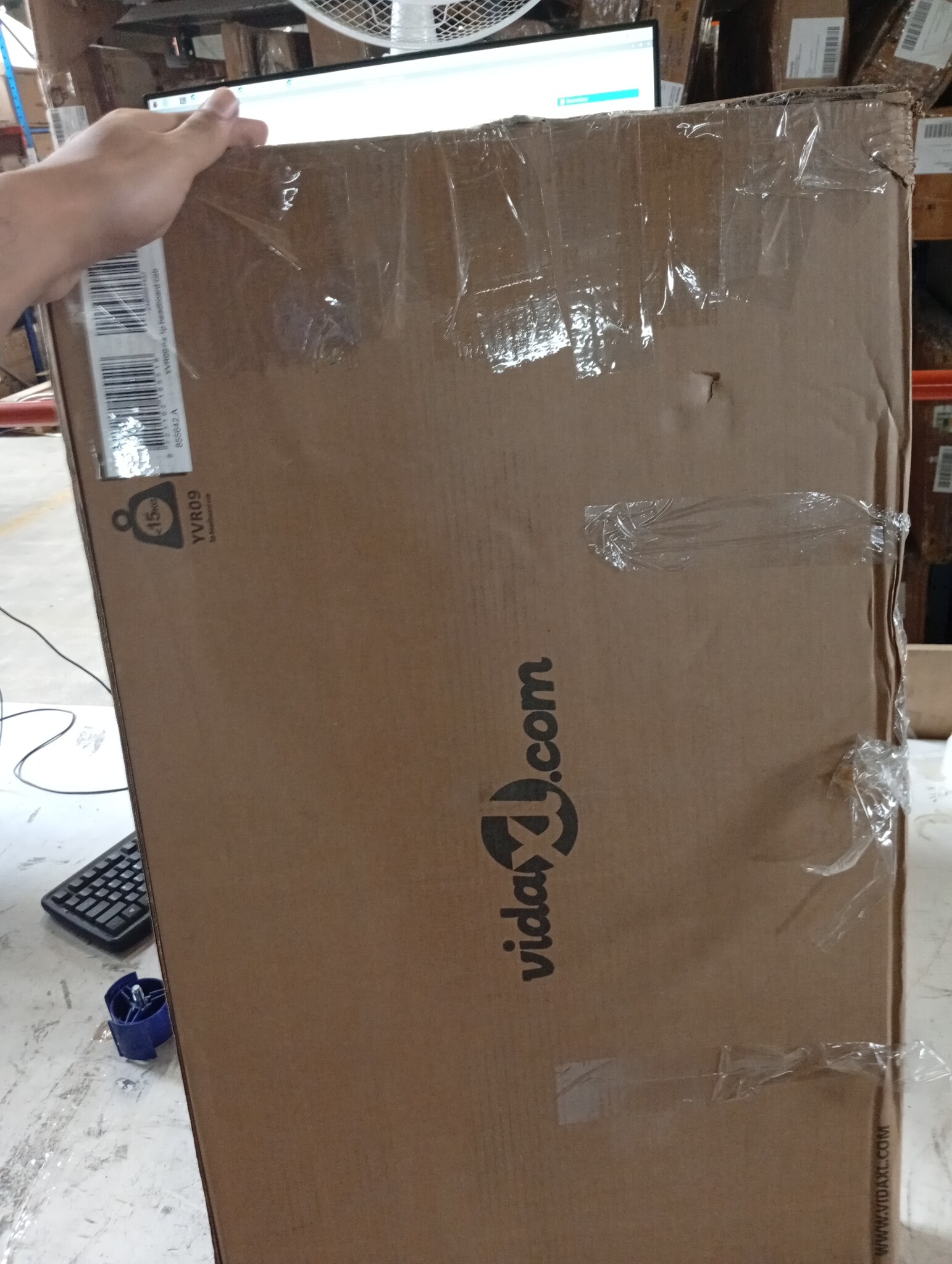 vidaXL Hoofdbord 90cm Grenen met Opbergruimte - 55% Korting!