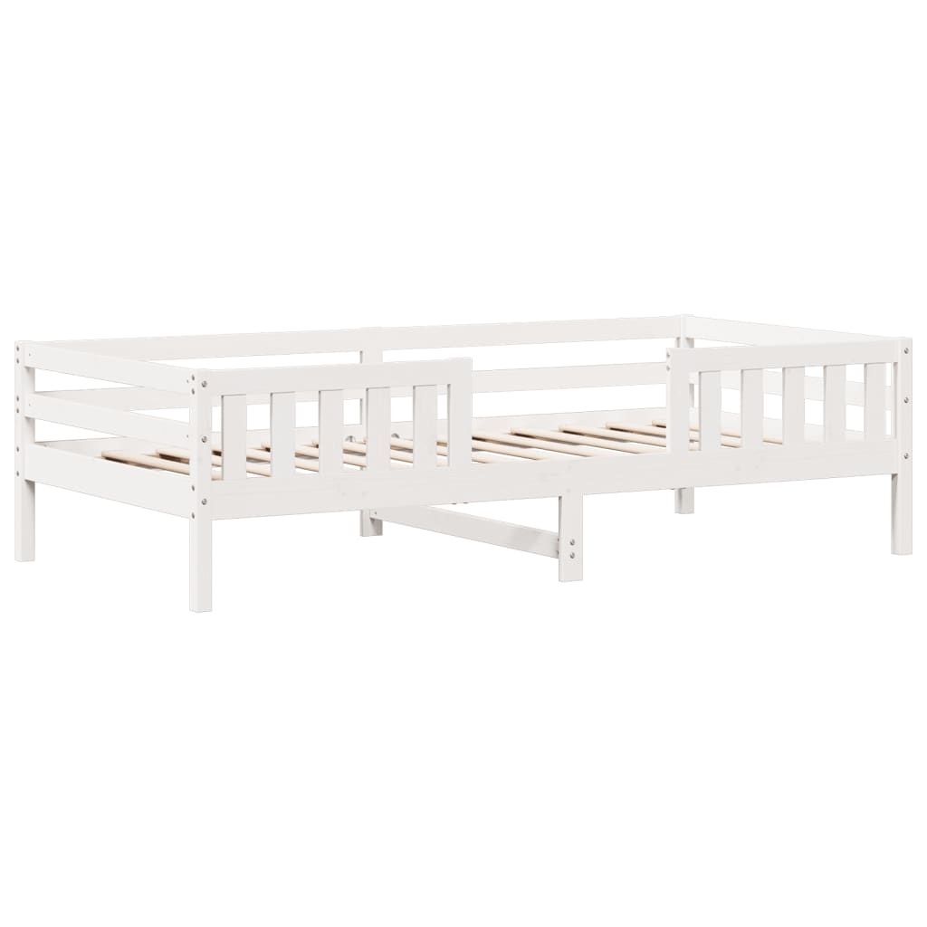 Grenen Bedframe 140x200 Wit - Zo Goed Als Nieuw - 40% Korting!