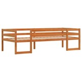 Kinderbedframe 75x190 cm Grenenhout - Wasbruin - 40% Korting!
