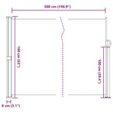 VidaXL Windscherm 160x500cm Antraciet - 51% Korting!