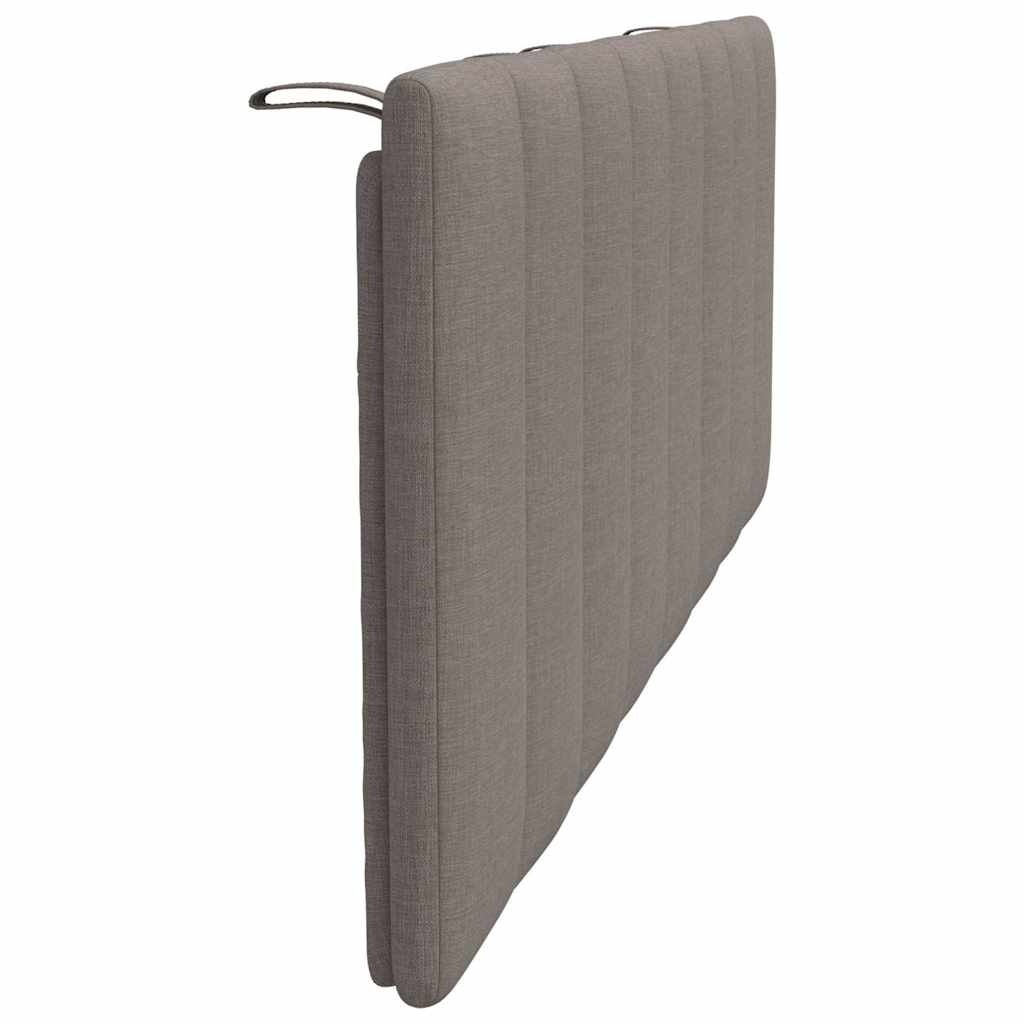 vidaXL Hoofdbordkussen Hanko 120cm Taupe - 40% Korting!