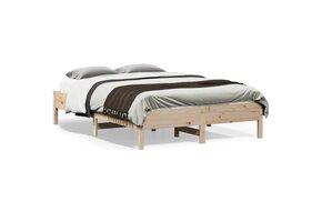 Grenen Bedframe 135x190cm - Zo Goed Als Nieuw! 40% Korting