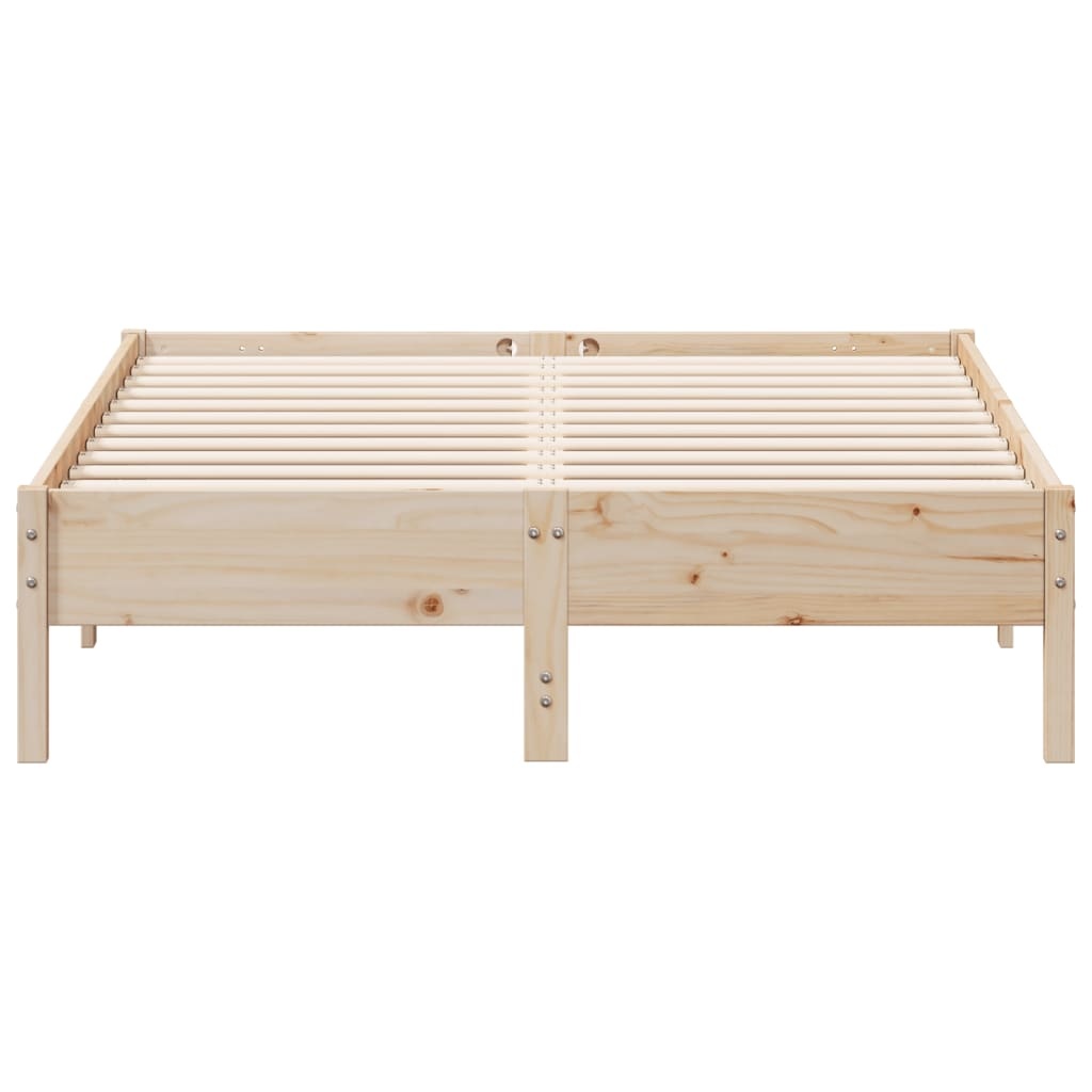Grenen Bedframe 135x190cm - Zo Goed Als Nieuw! 40% Korting