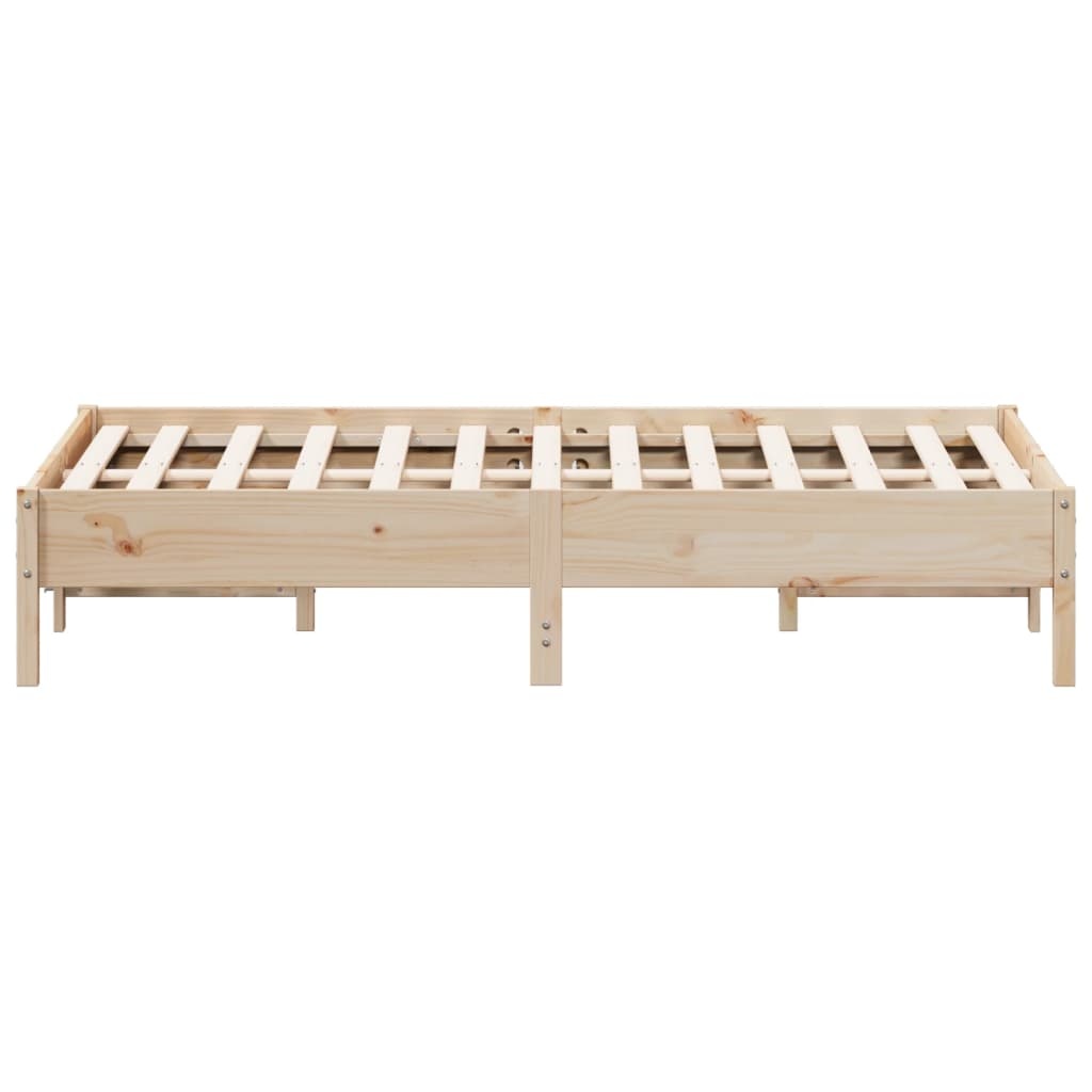 Grenen Bedframe 135x190cm - Zo Goed Als Nieuw! 40% Korting