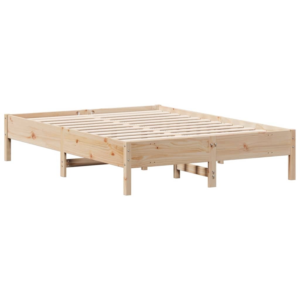 Grenen Bedframe 135x190cm - Zo Goed Als Nieuw! 40% Korting