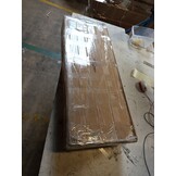 vidaXL Bedframe 150x200 Wit - 55% Korting! (Lichte schade)