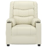 vidaXL Verstelbare Fauteuil Crème - 40% Korting!
