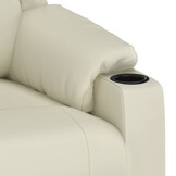vidaXL Verstelbare Fauteuil Crème - 40% Korting!