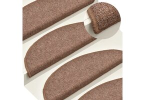 vidaXL Trapmatten Bruin 15 stuks - 40% Korting!