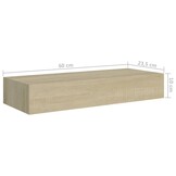 Wandschap met Lade Eiken 60cm - 40% Korting!