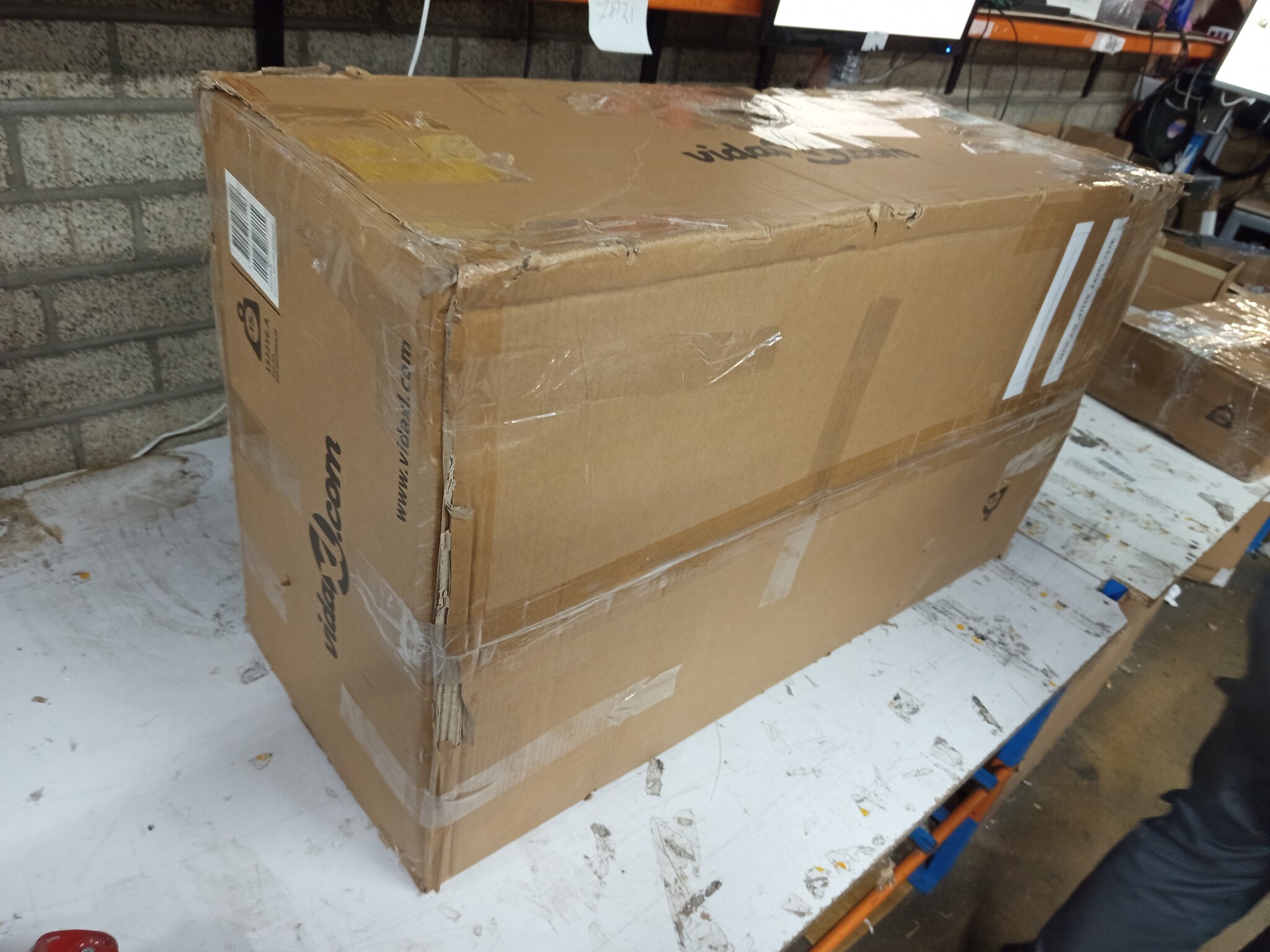 vidaXL Opbergbox 100cm Zilver - 55% Korting! (Krasjes)