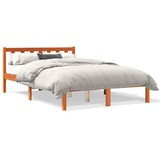 Grenen Bedframe 120x200 Wasbruin - Retourdeal! 40% Korting