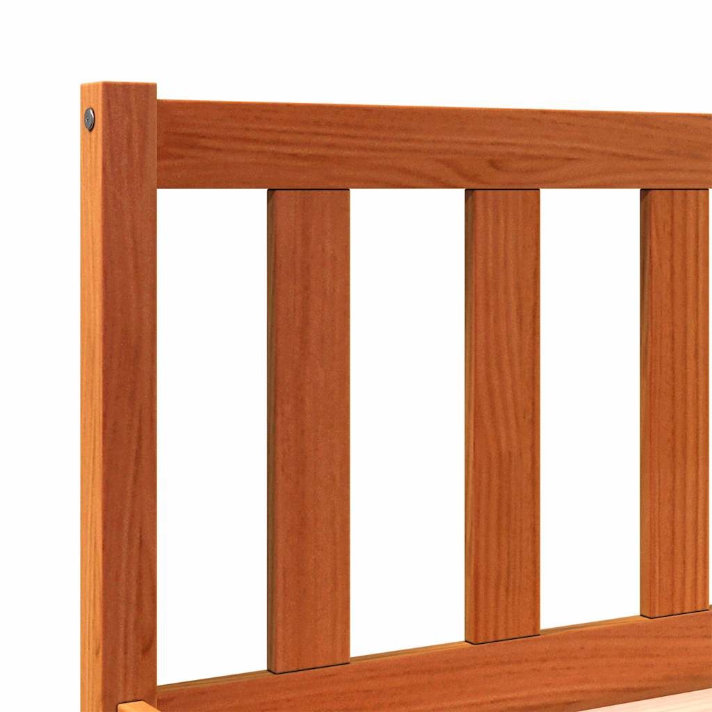 Grenen Bedframe 120x200 Wasbruin - Retourdeal! 40% Korting