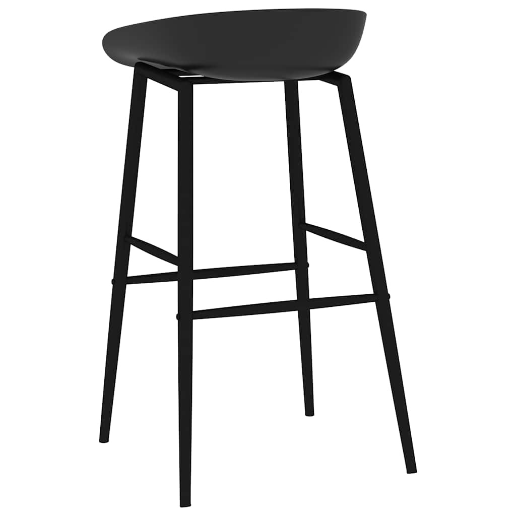 VidaXL Barstoelen (2 stuks) Zwart - 35% Korting!