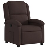 Verstelbare Fauteuil Donkerbruin - 40% Korting!