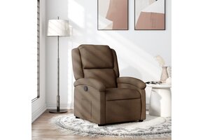 VidaXL Verstelbare Fauteuil Bruin - 35% Korting!