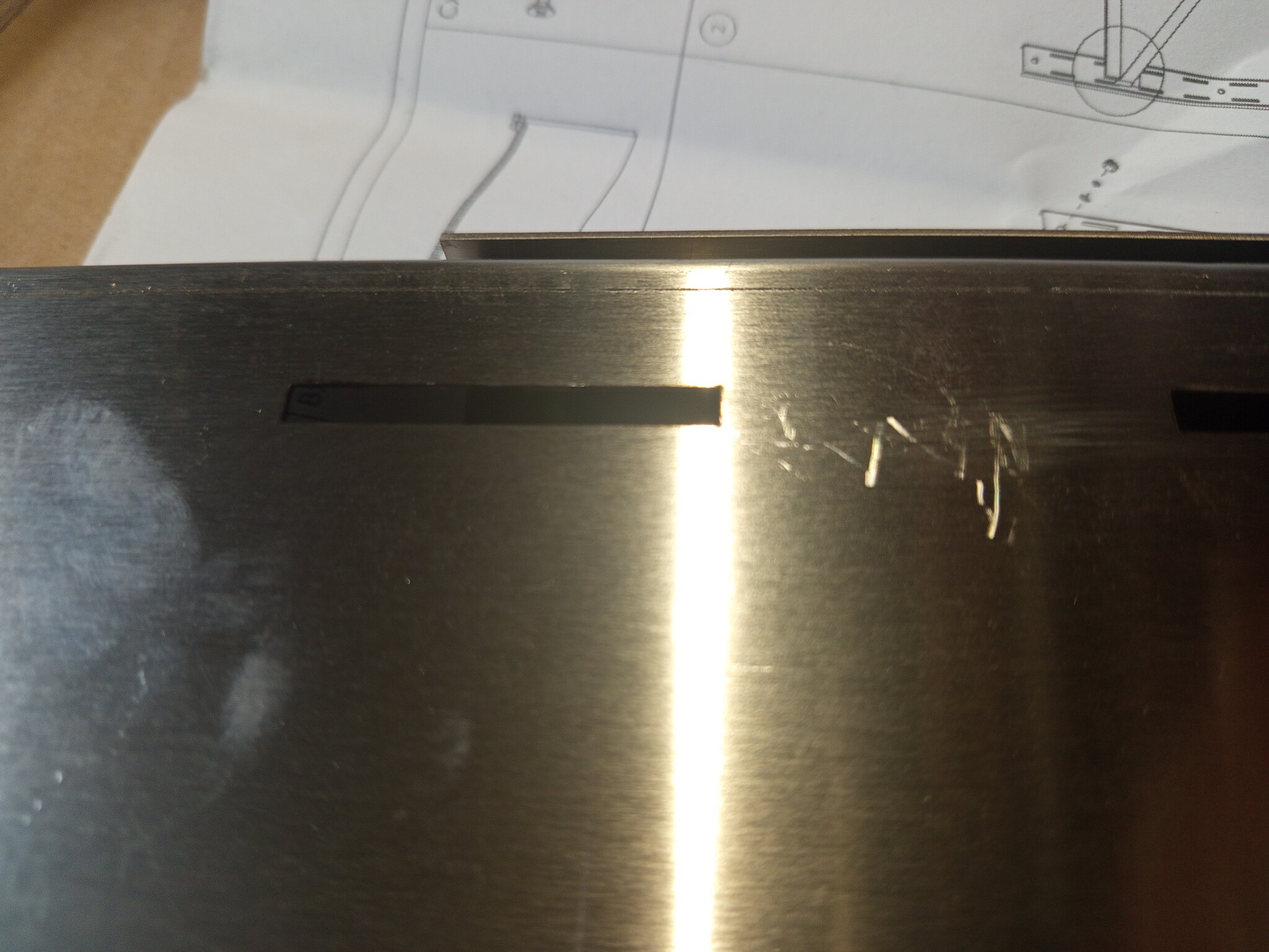 VidaXL Zwevend Schap RVS 100cm - 55% Korting!