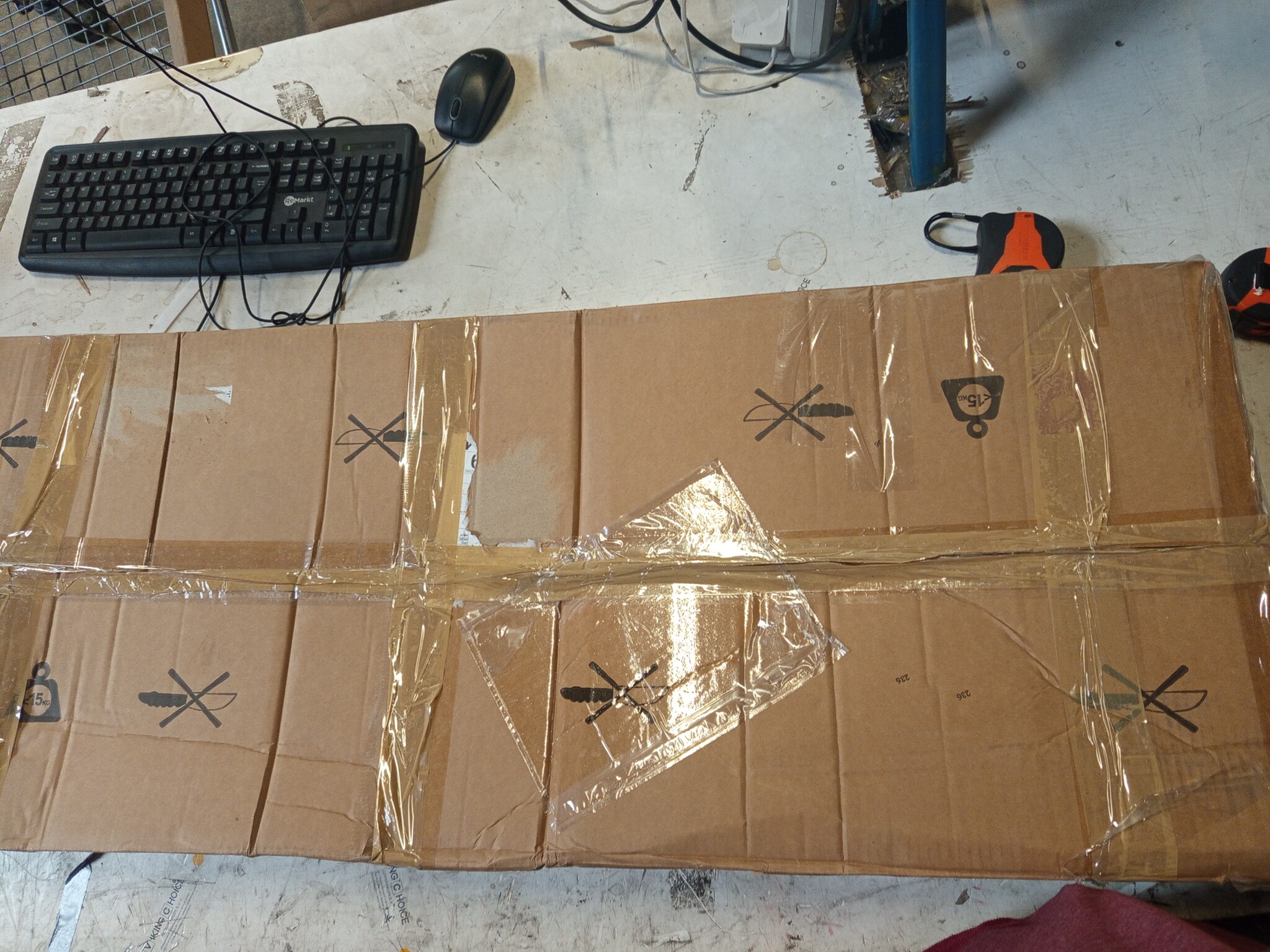 VidaXL Zwevend Schap RVS 100cm - 55% Korting!