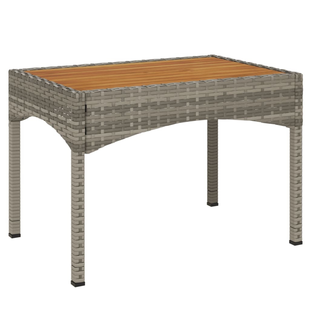 Tuinstoelen Set met Tafel - Grijs Rattan - 40% Korting!