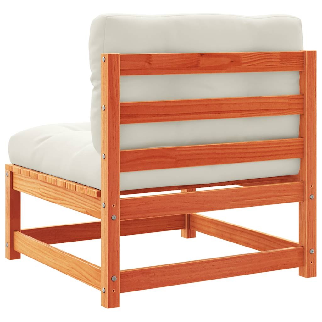 VidaXL Tuinbank Set (2x) Grenenhout Bruin -40%