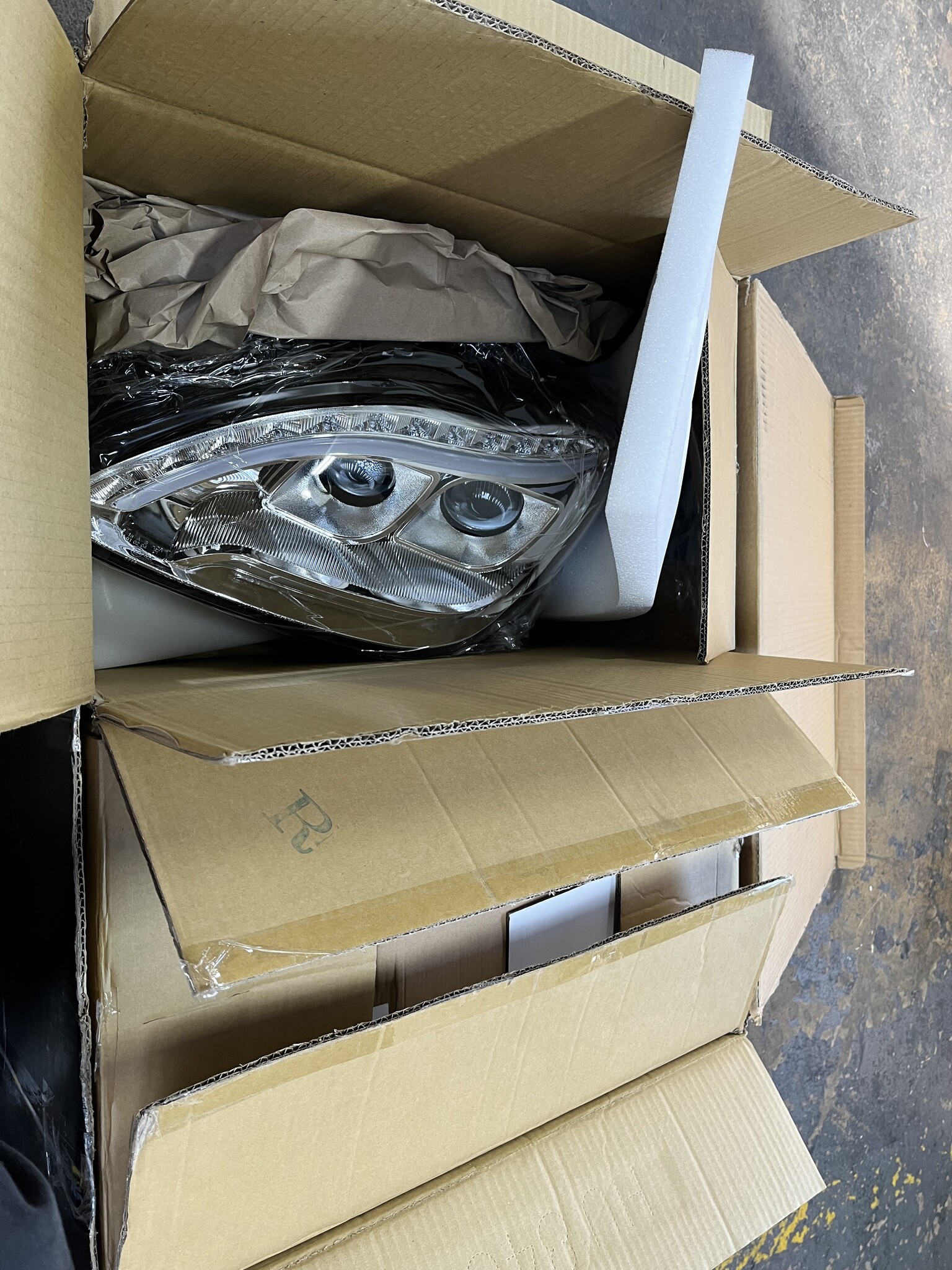 MERCEDES W220 Koplampen Chroom LED -61%! S-Klasse '98-'05