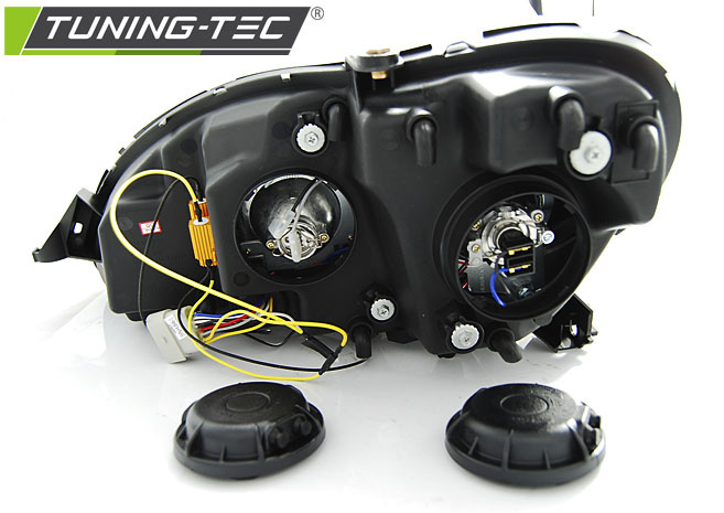 MERCEDES W220 Koplampen Chroom LED -61%! S-Klasse '98-'05