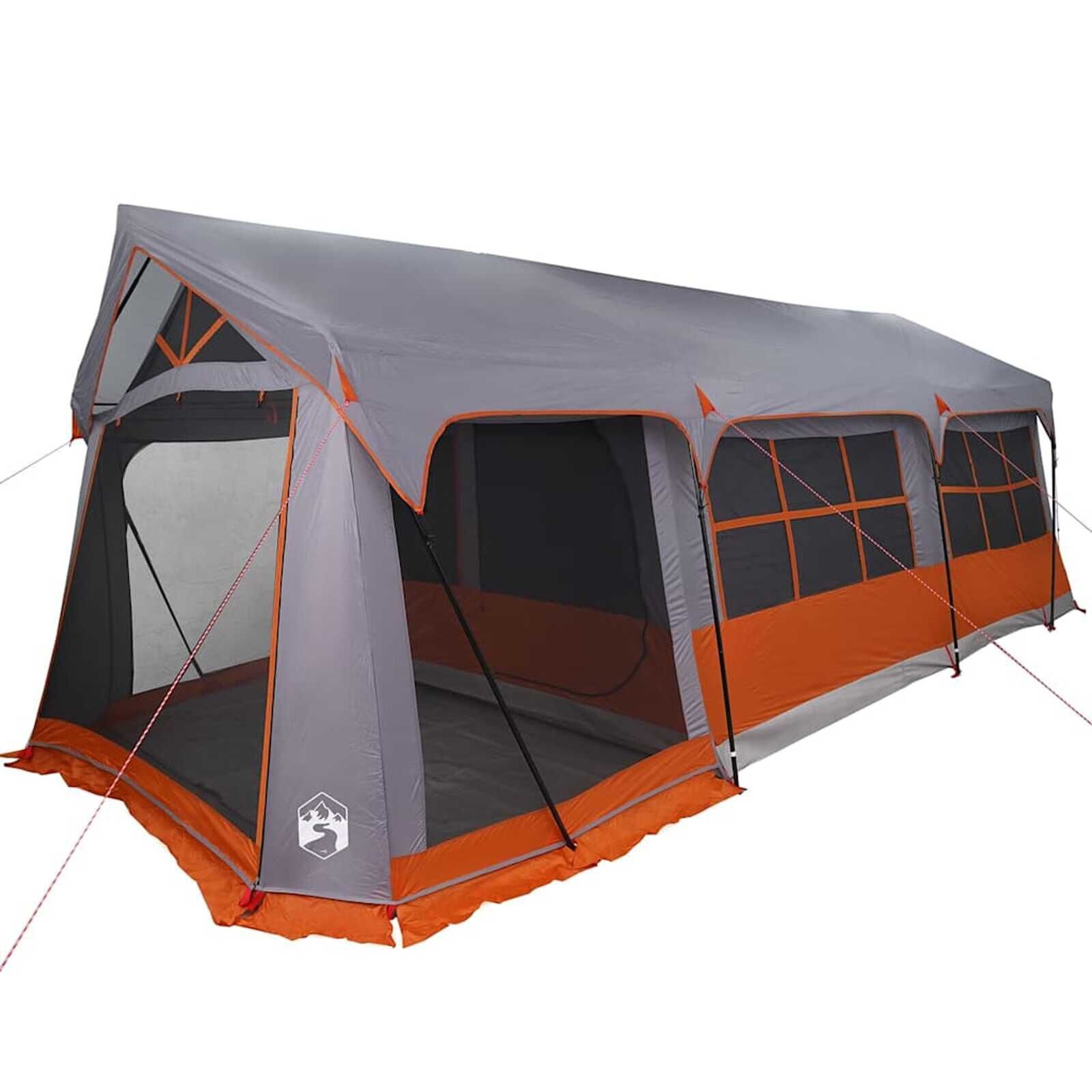 VidaXL Tent Grijs/Oranje 620cm - 51% Korting! Zo Goed Als Nieuw