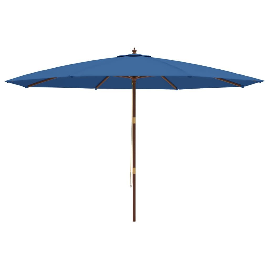 vidaXL Parasol Azuurblauw 400cm - 51% Korting!