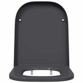 Toiletzitting Antraciet - vidaXL - 51% Korting! (Retour)