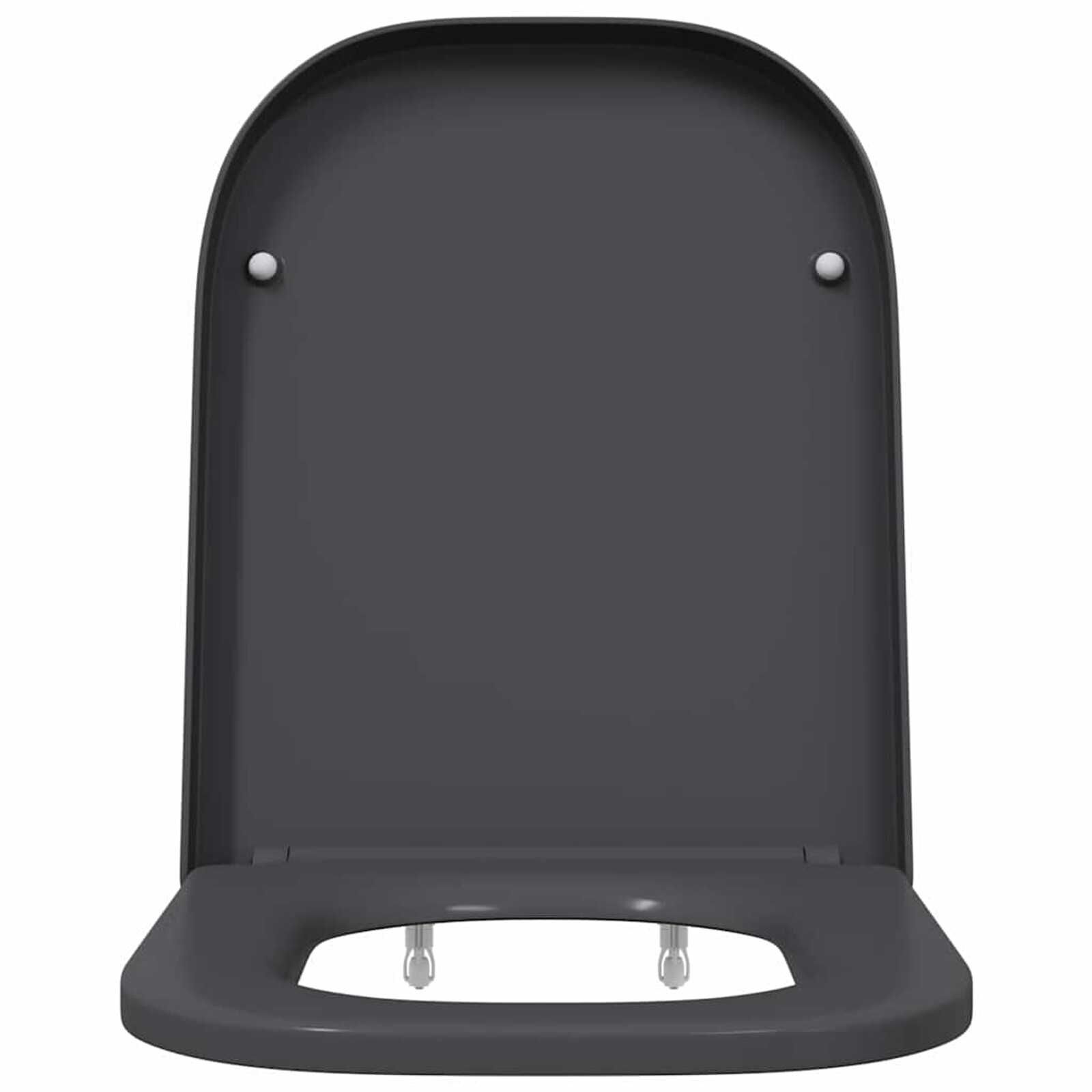 Toiletzitting Antraciet - vidaXL - 51% Korting! (Retour)