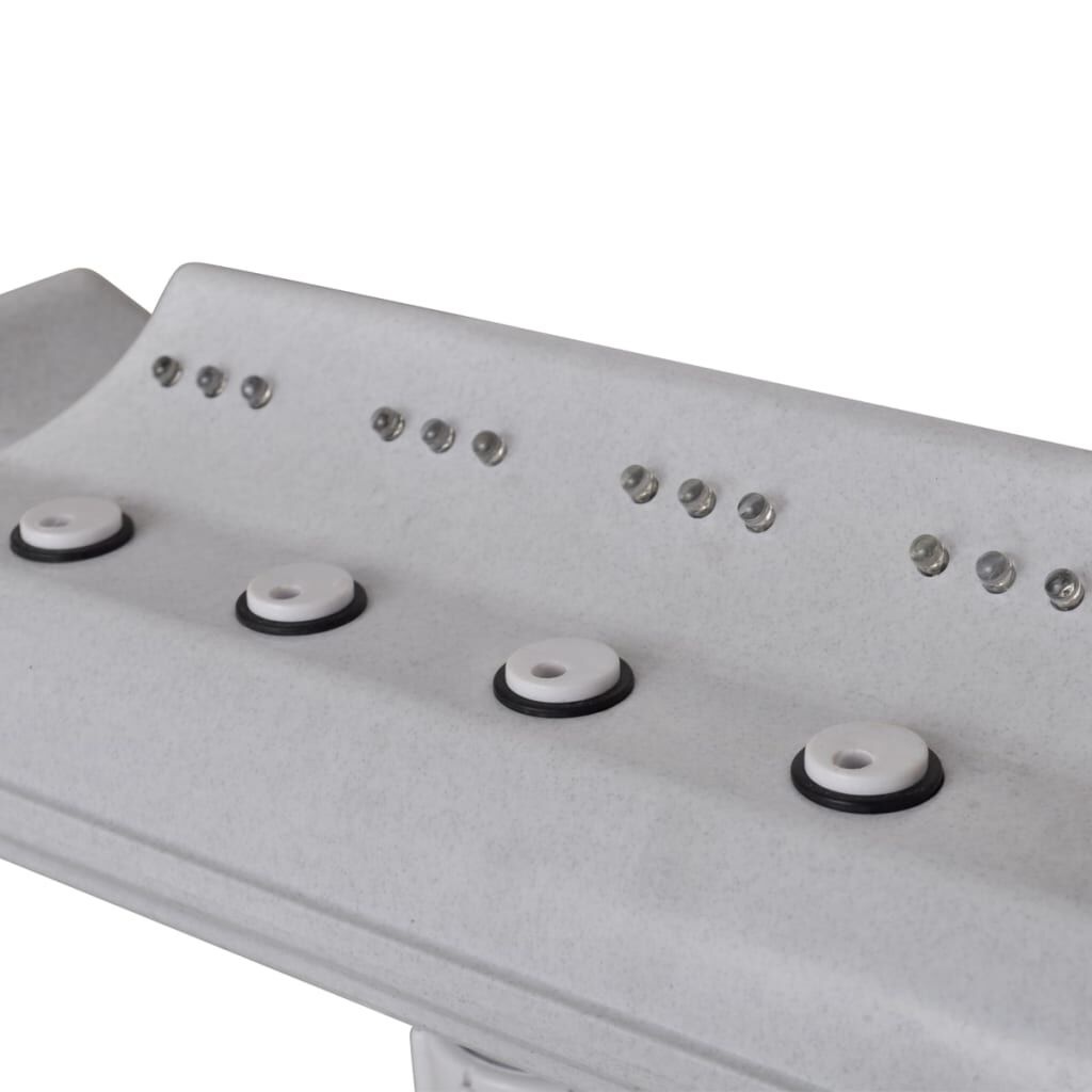 Zwembad Waterval Fontein met LED - 56% Korting!