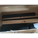 VidaXL Tuinvoetenbank Grenenhout Wit + Kussen -64%