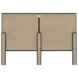 vidaXL Hoofdbord 140x200cm Donkergrijs - 35% Korting!