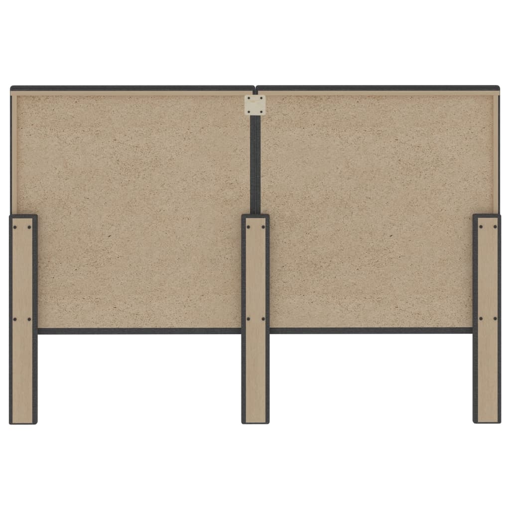 vidaXL Hoofdbord 140x200cm Donkergrijs - 35% Korting!
