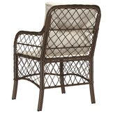 Tuinstoelen (2x) Poly Rattan Bruin - 40% Korting!