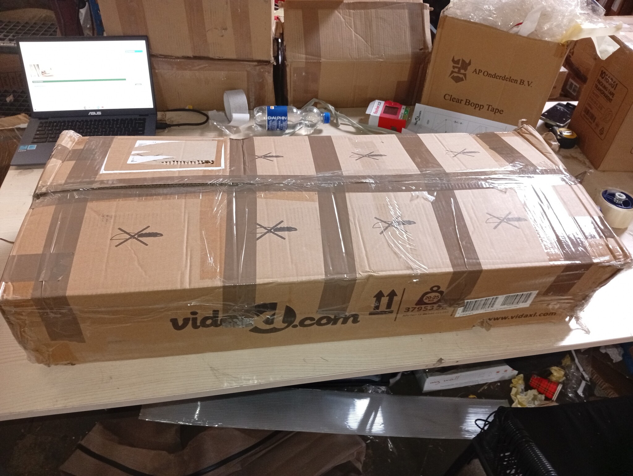 VidaXL Crème Bedframe 120x190 - 55% Korting - Krasjes