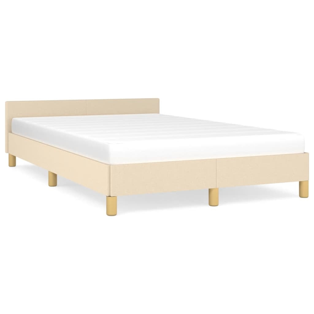 VidaXL Crème Bedframe 120x190 - 55% Korting - Krasjes