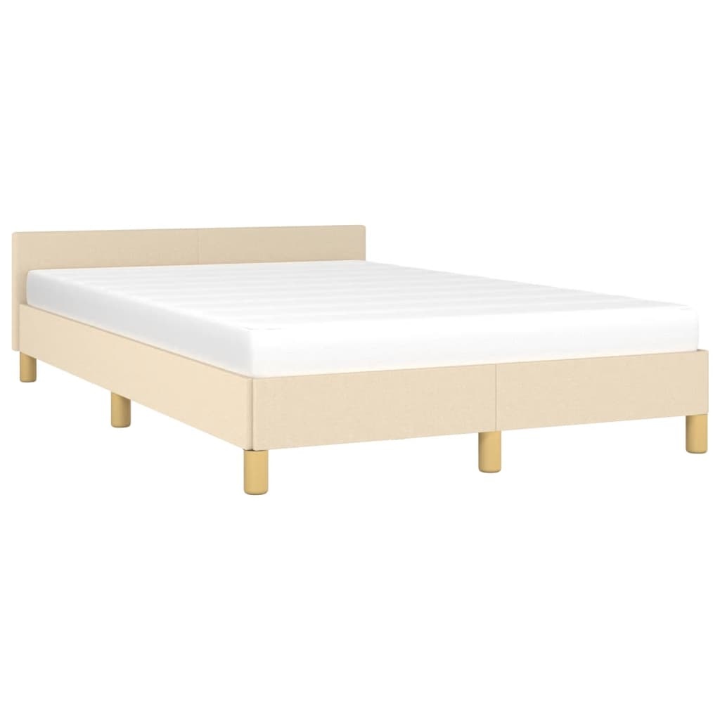 VidaXL Crème Bedframe 120x190 - 55% Korting - Krasjes