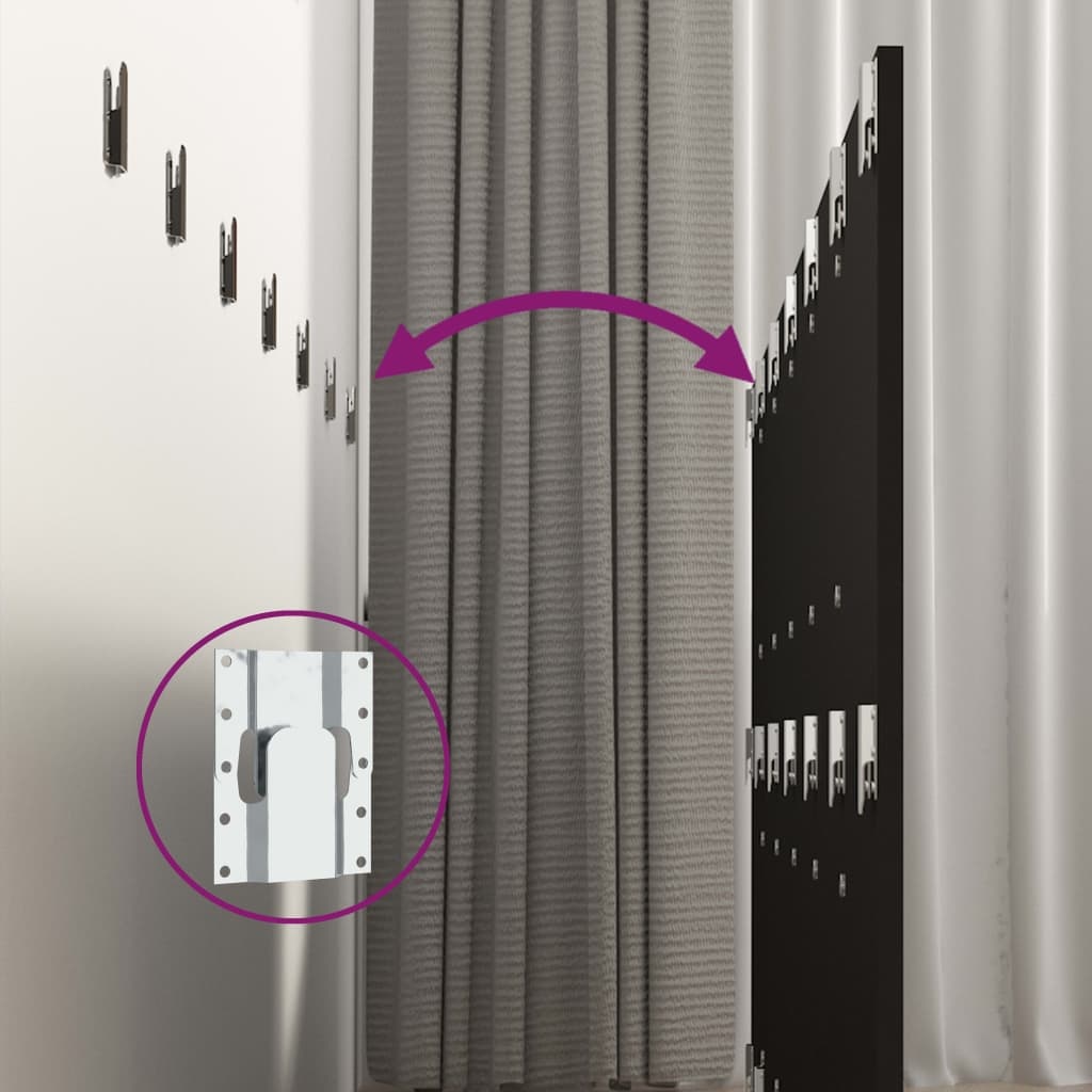 vidaXL Hoofdbord Zwart 240cm - Outlet Deal! 55% Korting