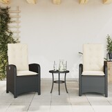 vidaXL Verstelbare Tuinstoelen (2 st) + Kussens - 40% Korting!