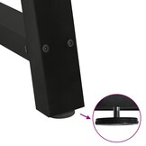 vidaXL Salontafelpoten A-Vorm Zwart - 40% Korting!