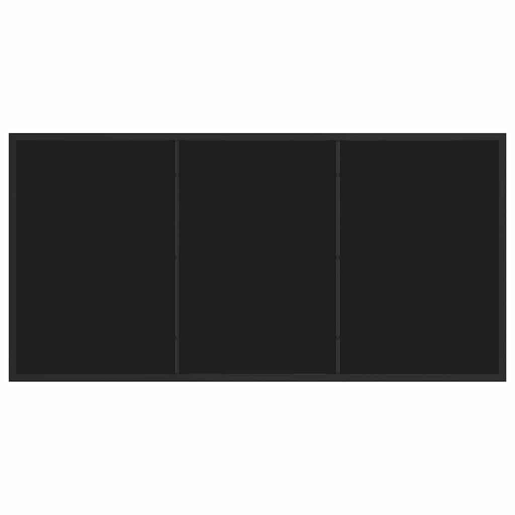 vidaXL Tuinstafel Teak Zwart 140cm - 40% Korting!