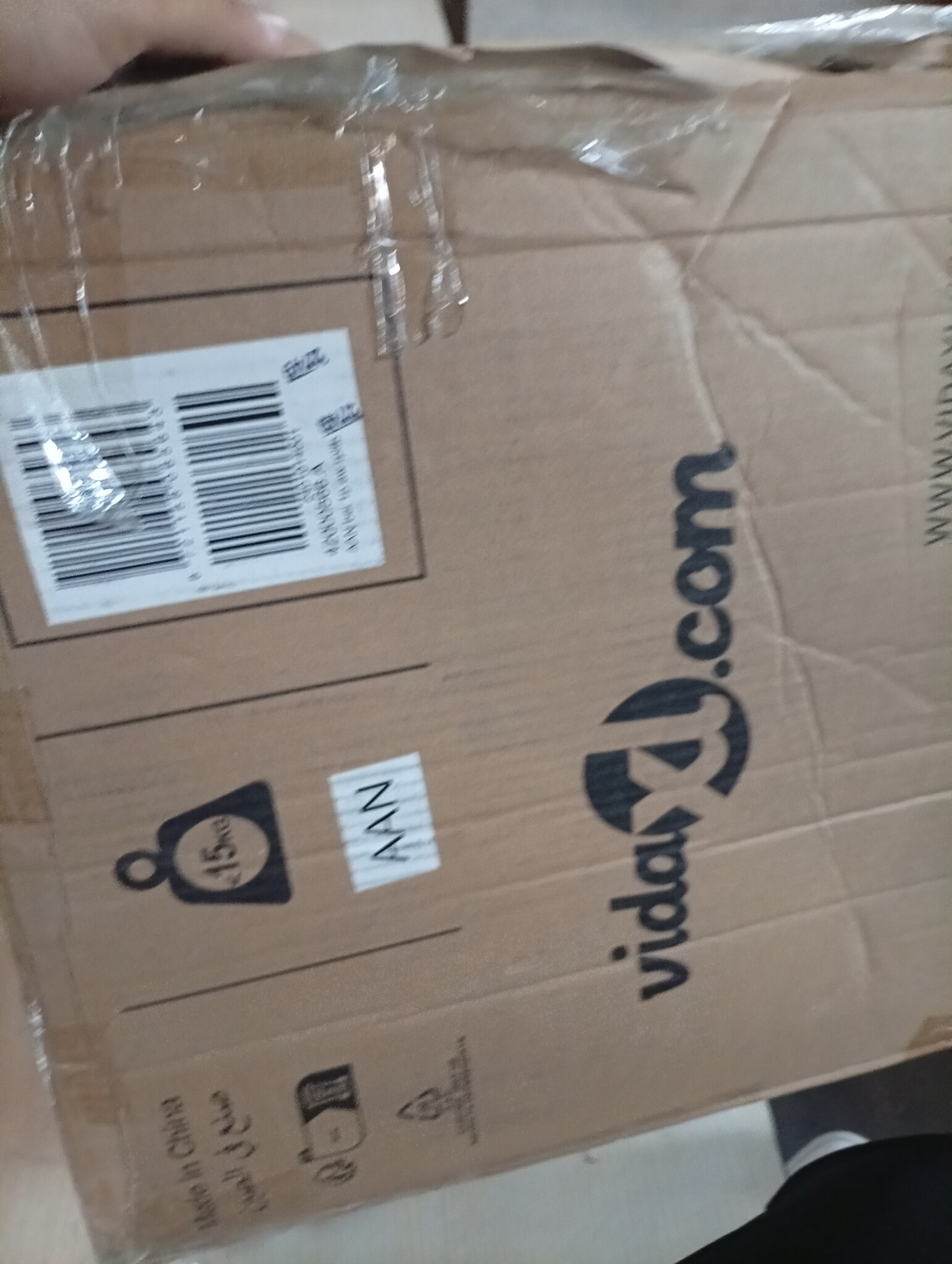 vidaXL Vervangingsdoek Zonnescherm Beige 600x300cm -60% Korting!