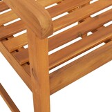 Tuinstoelen (2x) Acaciahout Bruin - 60% Korting! (Lichte schade)