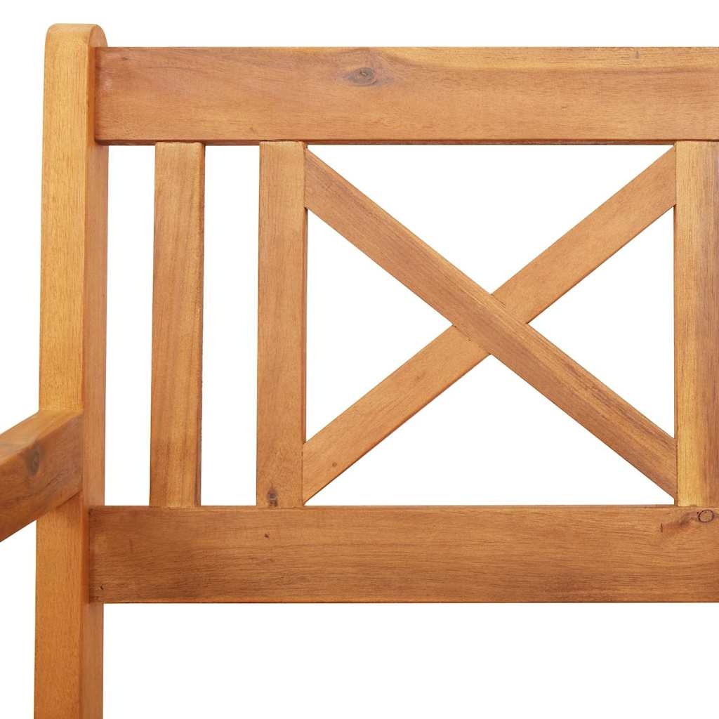 Tuinstoelen (2x) Acaciahout Bruin - 60% Korting! (Lichte schade)