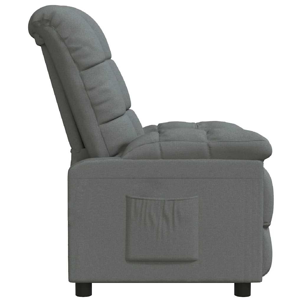 vidaXL Verstelbare Fauteuil Donkergrijs - 40% Korting!