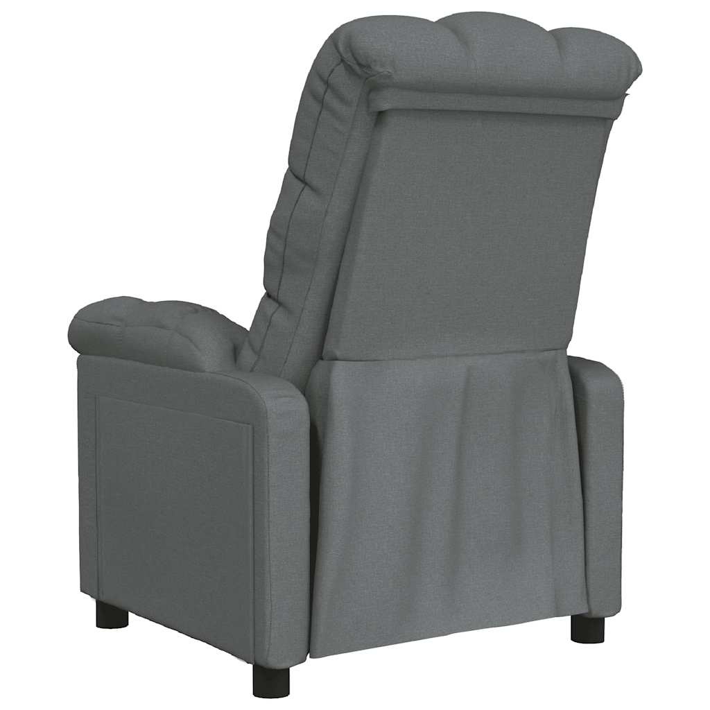 vidaXL Verstelbare Fauteuil Donkergrijs - 40% Korting!