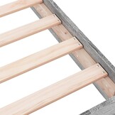 B-keus Bedframe 100x200 Grijs Sonoma Eiken - 40% Korting!