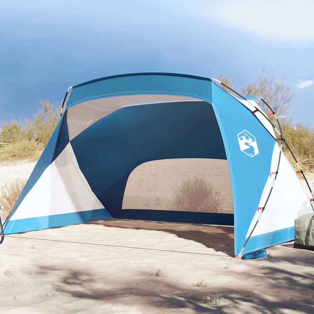 Strandtent vidaXL Azuurblauw - 274x178cm - 46% Korting!